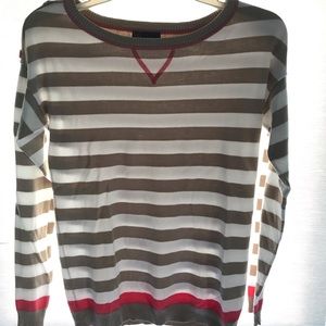 t/o Striped Sweater